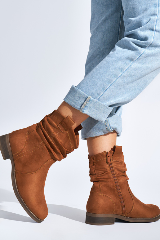 hnedé semišové dámske topánky hnedé semišové dámske topánky