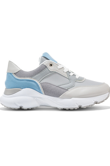 Dámsky modrý model topánok...