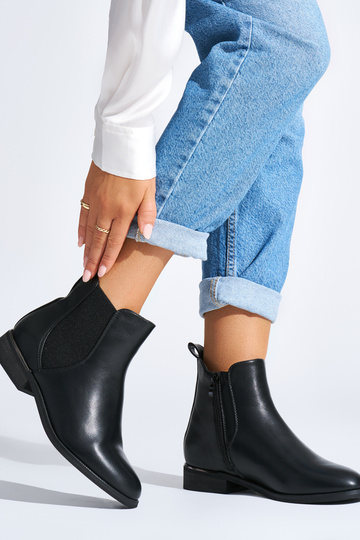 čierne klasické dámske topánky 2