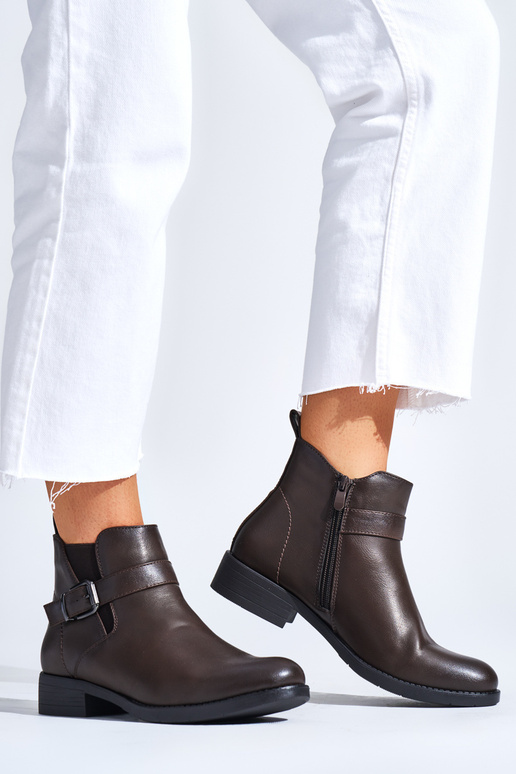 hnedé dámske topánky ploché hnedé dámske topánky ploché