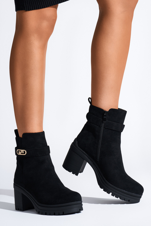 čierne dámske topánky na podpätku čierne dámske topánky na podpätku