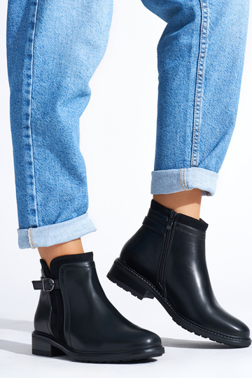 čierne dámske topánky na... 2