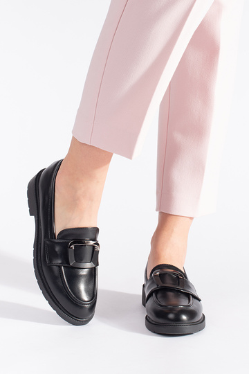 čierne dámske mokasíny s... 2