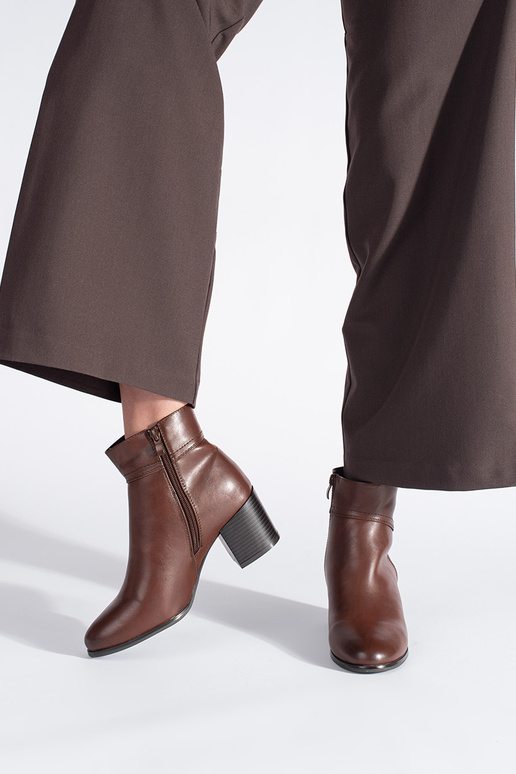 hnedé čižmy Sergio Leone