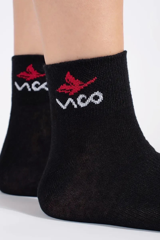 čierne dámske skarpetki Vico 3 ks