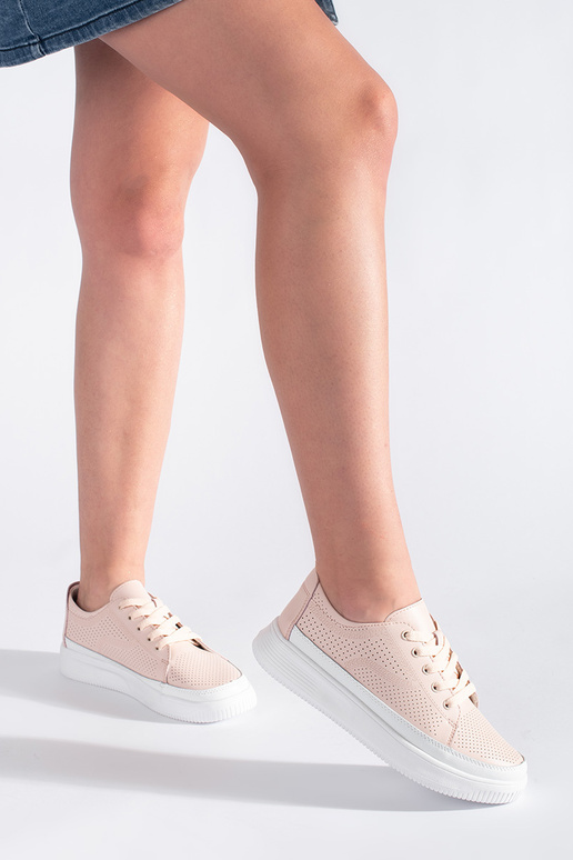 Prelamované kožené topánky ružové... Prelamované kožené topánky ružové...