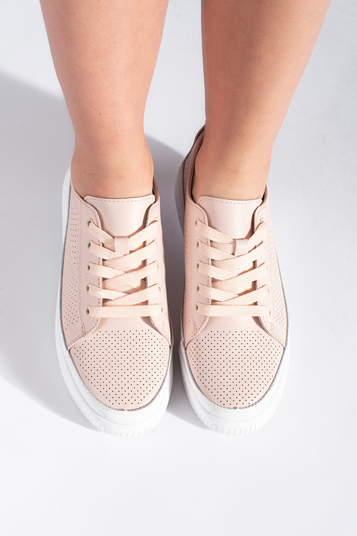 Prelamované kožené topánky ružové... Prelamované kožené topánky ružové...