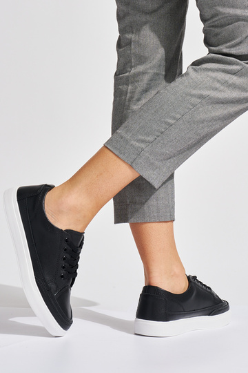 čierne kožené Dámske... 2