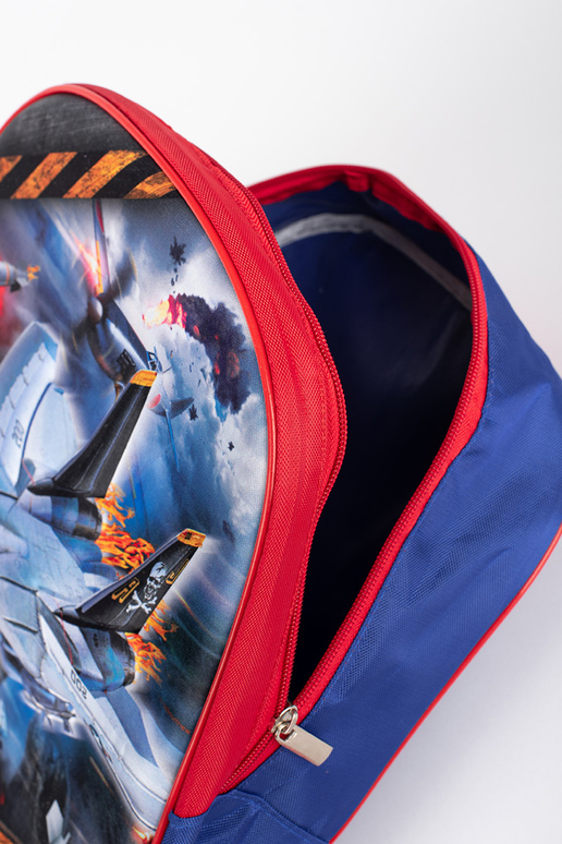 modro-cerveny ruksak pre chlapca ze...