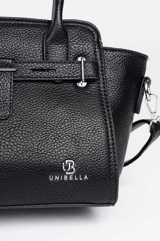 čierna elegantná kabelka ze...