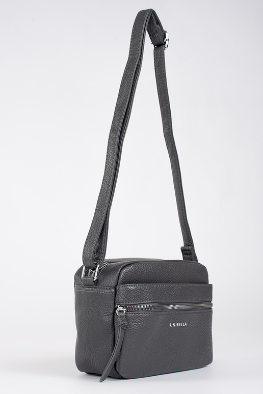 Málý sivá elegantná kabelka na ramene