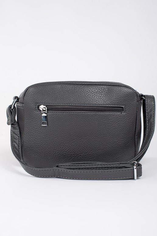 Málý sivá elegantná kabelka na ramene