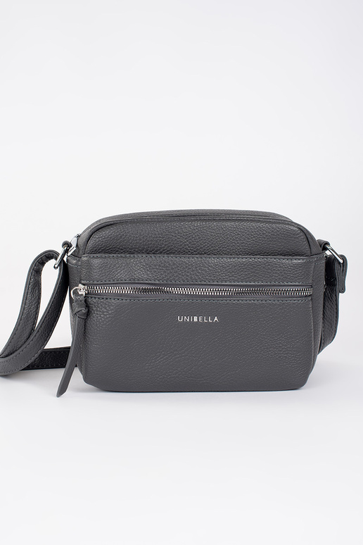 Málý sivá elegantná kabelka na ramene