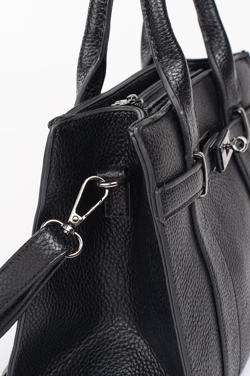 čierna klasický elegantná kabelka