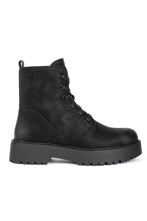 čierna čižmy s platformou Sergio Leone čierna čižmy s platformou Sergio Leone