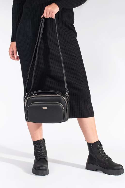 čierna čižmy s platformou Sergio Leone čierna čižmy s platformou Sergio Leone