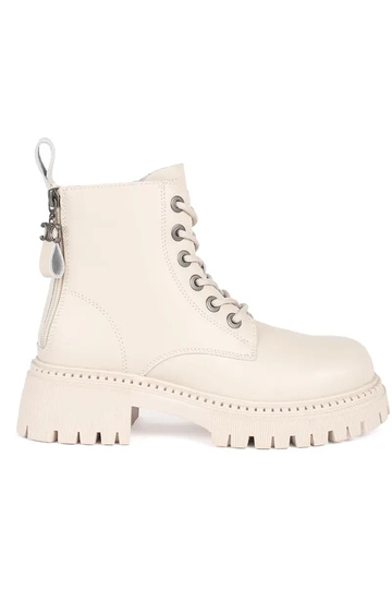 Kožené béžová zviazaný...