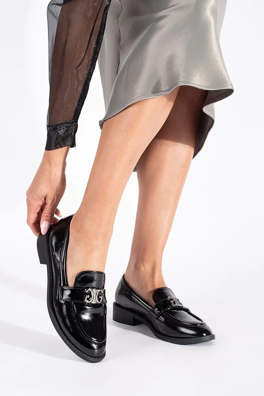 Klasický model čierna lakované Dámske... Klasický model čierna lakované Dámske...