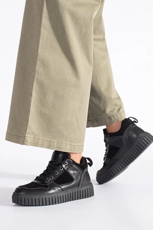 čierna vysoká Dámske čižmy