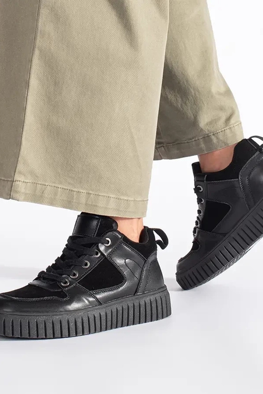 čierna vysoká Dámske čižmy