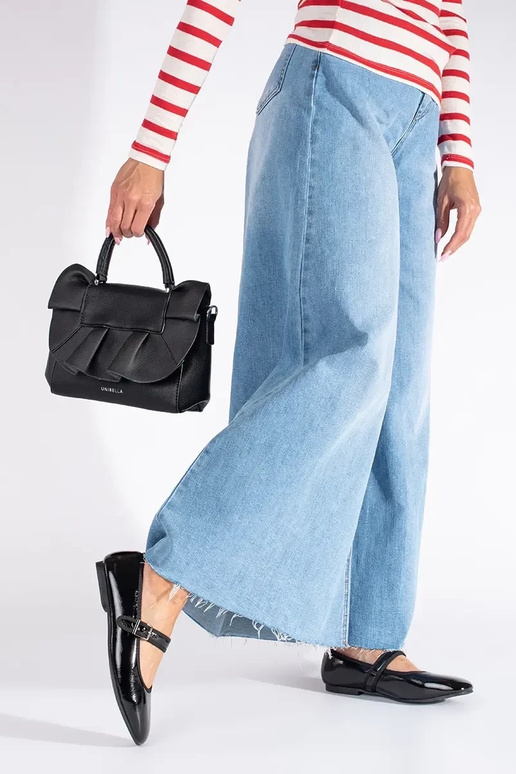 čierna lakované balerínky čierna lakované balerínky