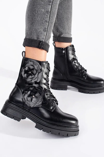 čierna izolované topánky s... 2