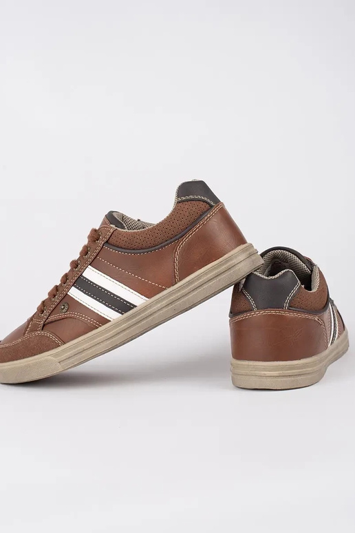 Hnedá farba dámske tenisky VICO