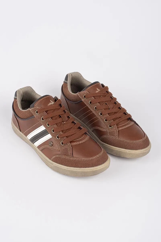 Hnedá farba dámske tenisky VICO