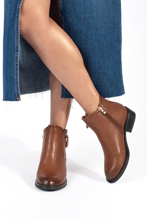 Dámske hnedé topánky