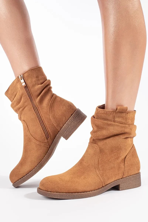 Hnedé kovbojské topánky