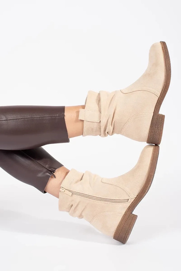 Béžové kovbojské topánky 2