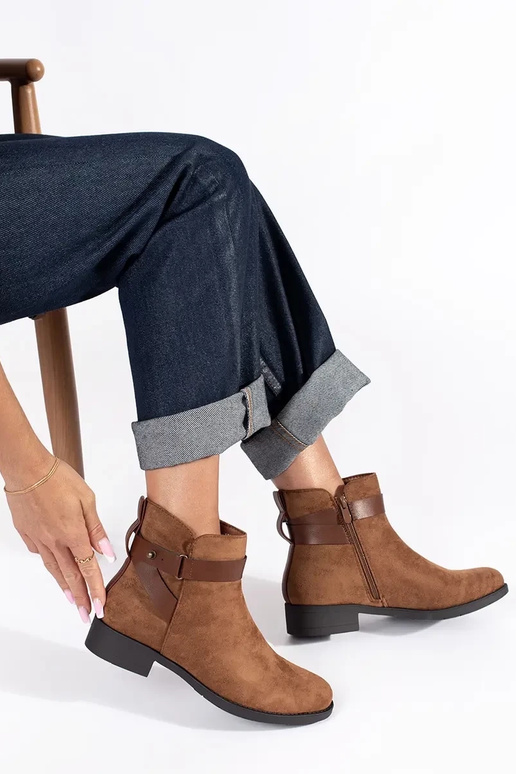 hnedé semišové dámske topánky hnedé semišové dámske topánky