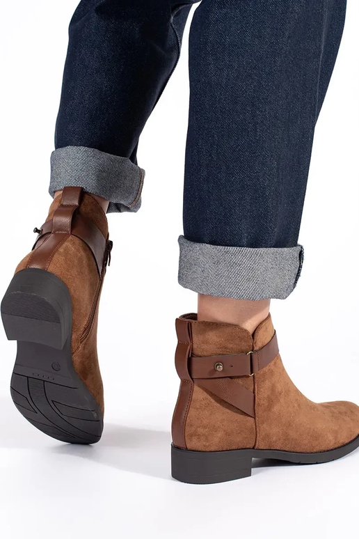 hnedé semišové dámske topánky hnedé semišové dámske topánky