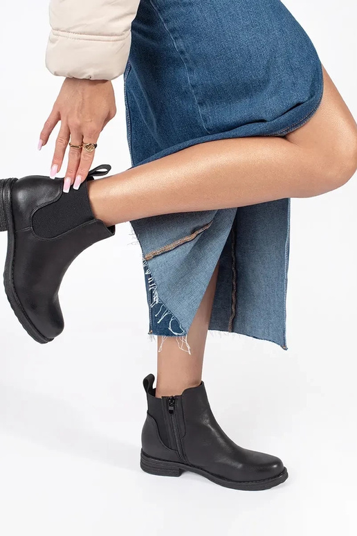 Dámske čierne topánky Dámske čierne topánky