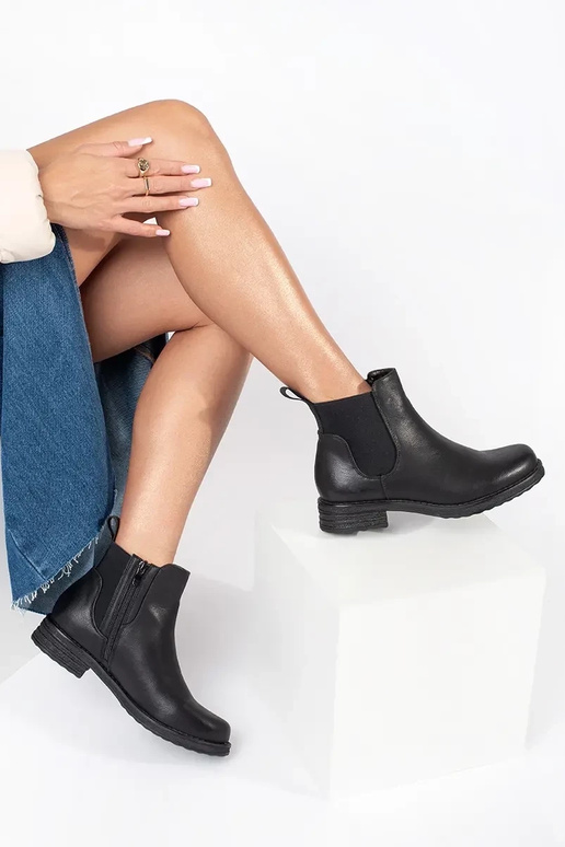 Dámske čierne topánky Dámske čierne topánky