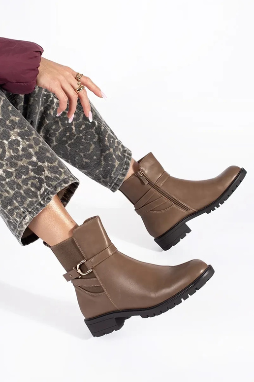 hnedé vysoké dámske topánky hnedé vysoké dámske topánky