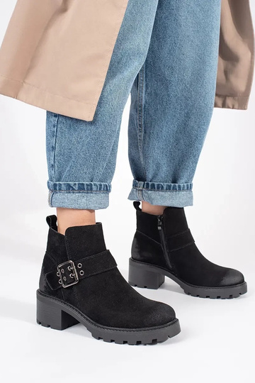 Dámske čižmy na podpätku... 2