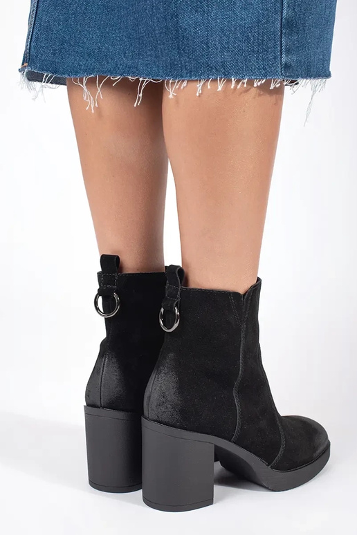 Sergio Leone Dámske čierne kožené... Sergio Leone Dámske čierne kožené...