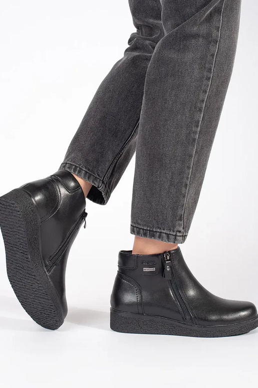 Čierne pohodlné kožené topánky Sergio... Čierne pohodlné kožené topánky Sergio...