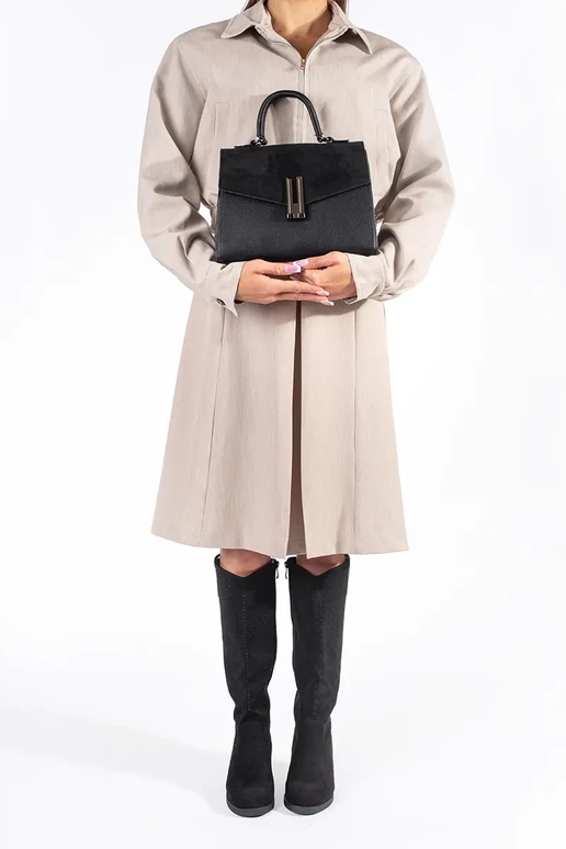 čierne semišové čižmy s prelamovanými... čierne semišové čižmy s prelamovanými...