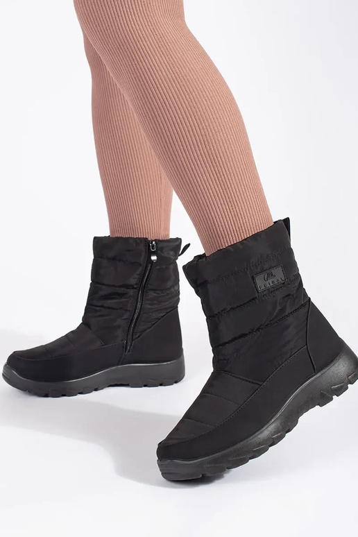 čierna pohodlné izolované śniegoIne...