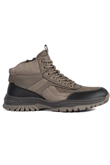Hnedé zimné trekingové topánky