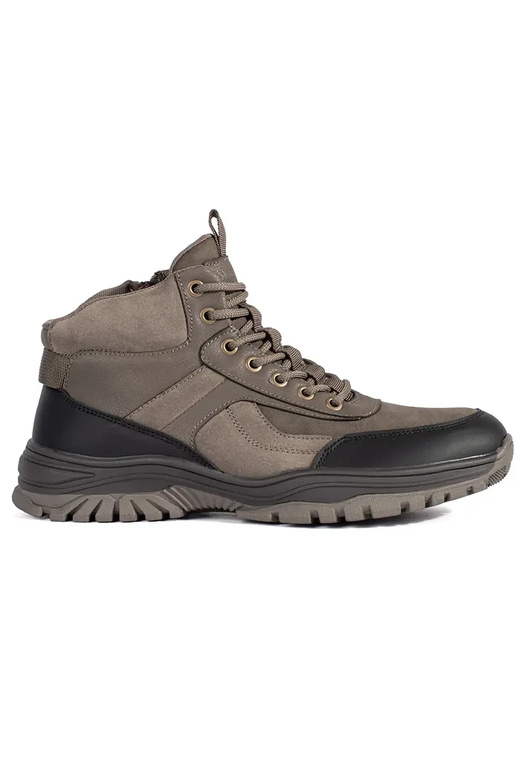 Hnedé zimné trekingové topánky