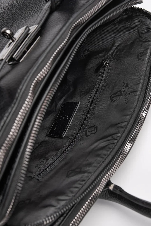 čierna klasický elegantná kabelka z...