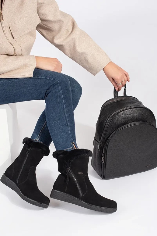 čierna klasyczny batoh Dámske