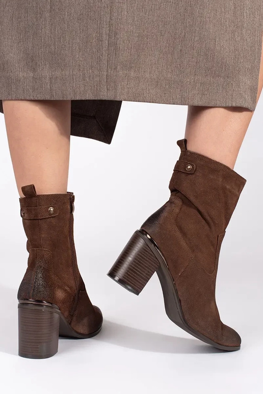 Sergio Leone Dámske hnedé kožené... Sergio Leone Dámske hnedé kožené...