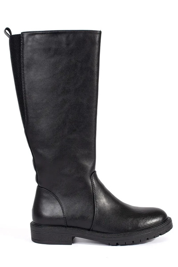 Kožené čierna klasický...