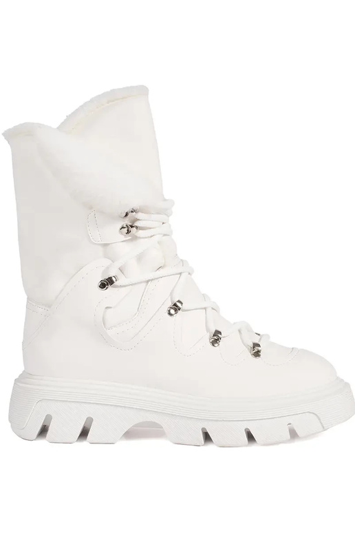 biela farba čipkovaný Dámske snehule...