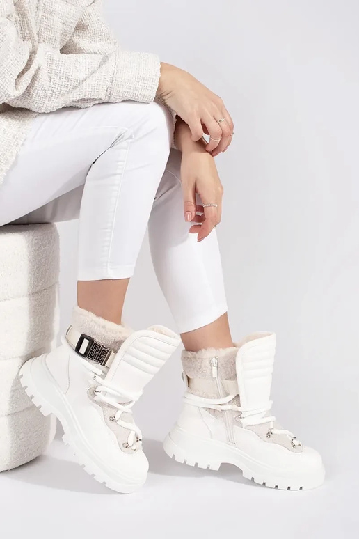 biela farba Dámske snehule s... biela farba Dámske snehule s...