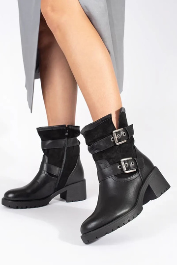 Dámske čierne topánky s... 2